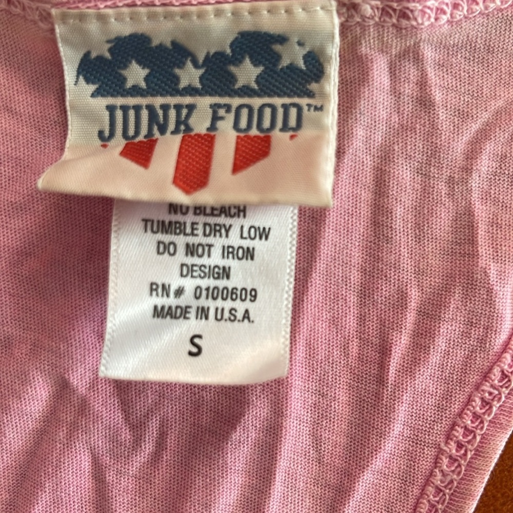 Junk food 100% cotton made in USA, The Velvet Underground + Nico + Warhol - Picture 2 of 8